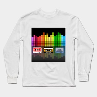 Cassette Tapes and Equalizer Long Sleeve T-Shirt